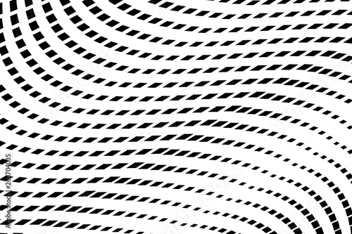 Abstract halftone pattern. Vector halftone background of squares for design banners, posters, business projects, pop art texture, covers. Geometric black and white texture.