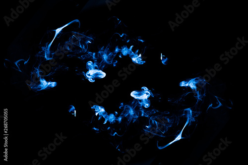 Fototapeta Naklejka Na Ścianę i Meble -  smoke on black background