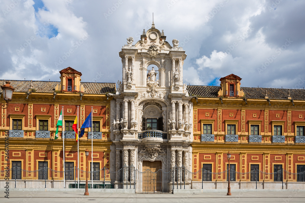 Obraz premium Palace of San Telmo in Seville