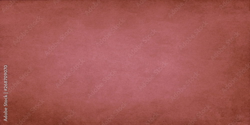 Fototapeta premium Red wide grunge effect texture.