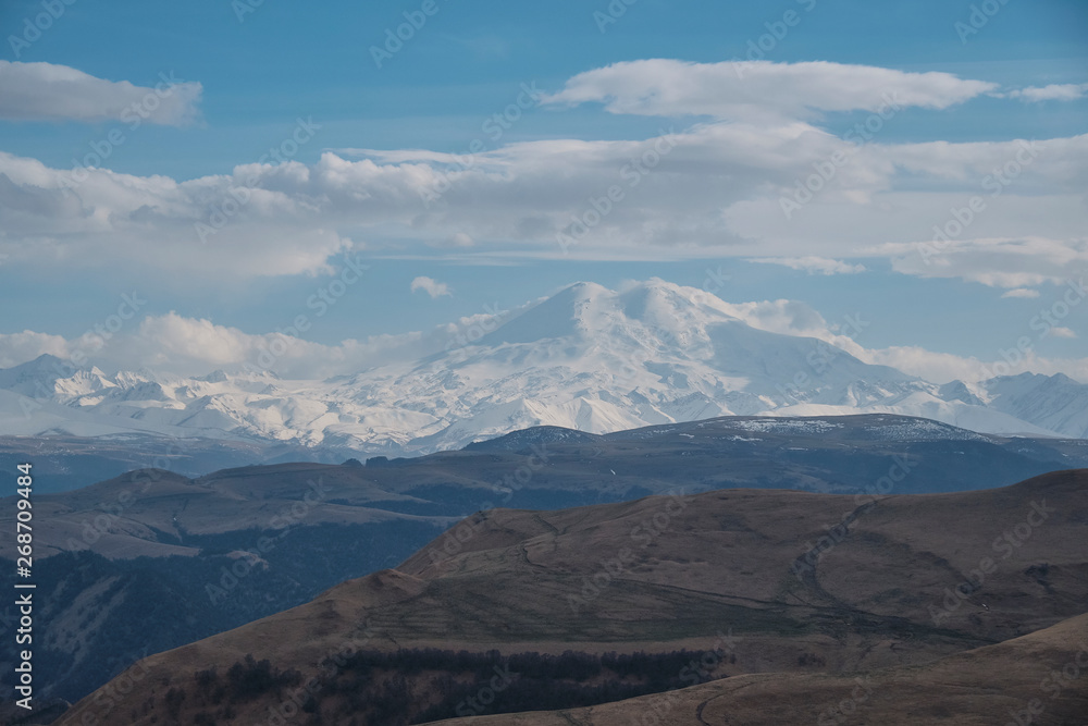 Mount Elbrus from the north