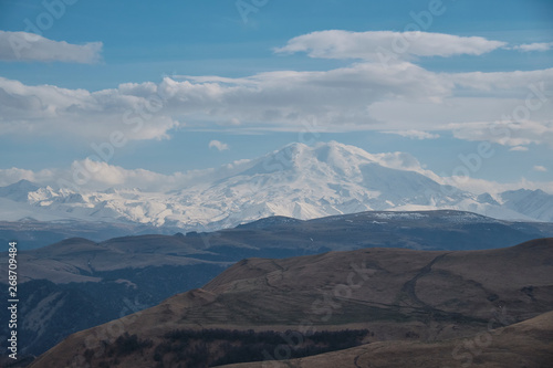 Mount Elbrus from the north © Михаил Илюшин