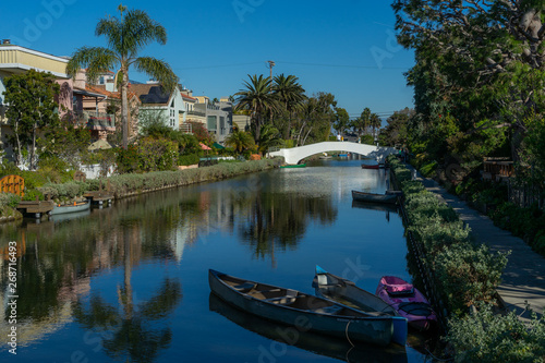 Morning in the Venice Canals, California
