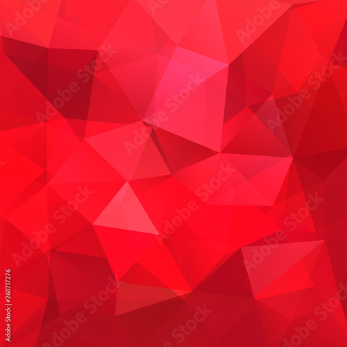 Abstract geometric style red background. Red business background Vector illustration