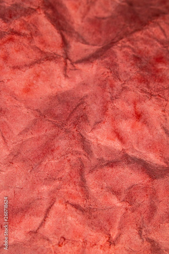 Wallpaper Mural Textured Pink Red Crumpled Rough paper Multicoloured Background Torontodigital.ca