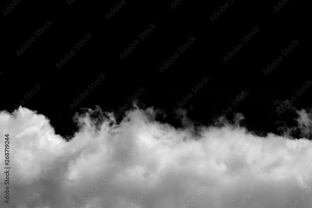 Clouds isolated on black background with clipping path. Clouds isolated on black background with clipping path.