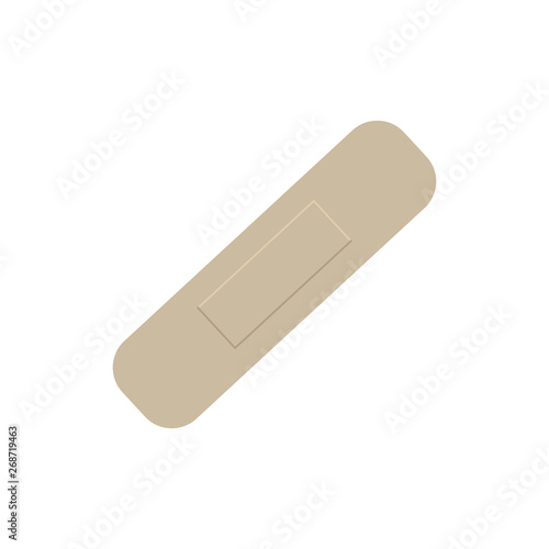 Medical plaster icon vector illustration