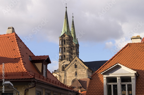 Bell towers of the Cathedral of Bamberg