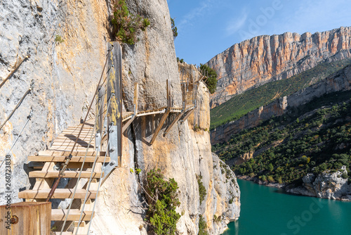 Montfalco footpath, Huesca province, Spain photo