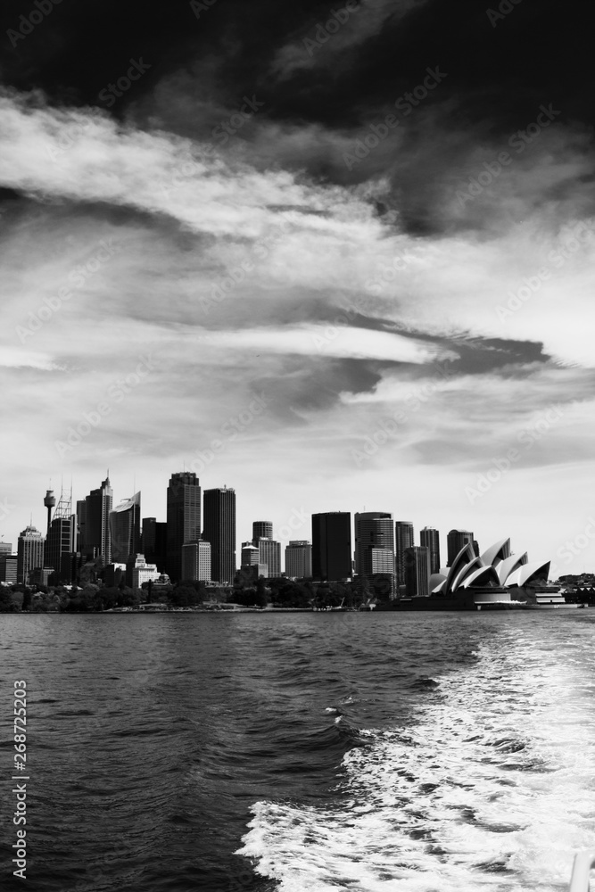 cityscape view of sydney australia