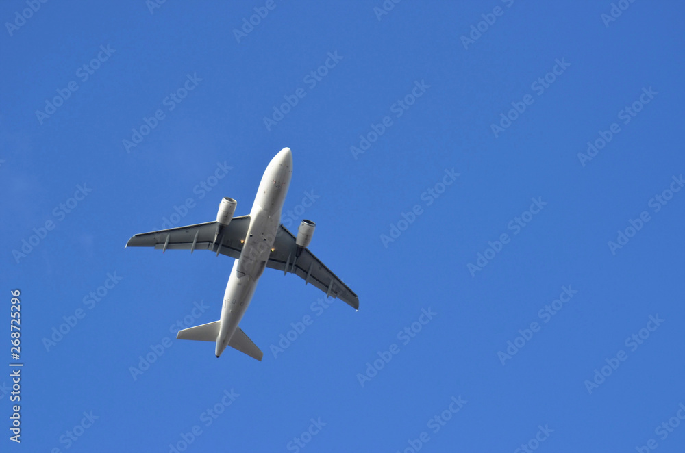 Airplane in the sky. Airplane in the sky.