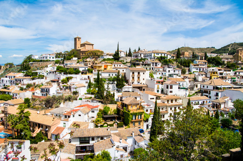 スペイン・グラナダの眺望／View of Granada, Spain