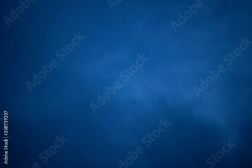 Stormy abstract blue background. Moody, cloudy feel. Texture.