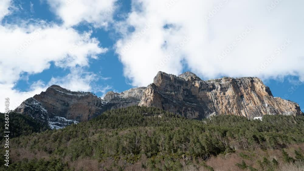 Mountains clouds time lapse beautiful weather with blue sky, light in summer nature. 4K UHD Timelapse Mountains clouds time lapse beautiful weather with blue sky, light in summer nature. 4K UHD Timelapse