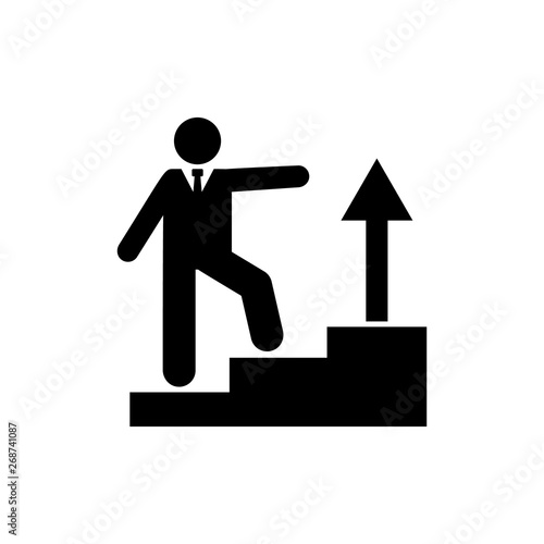 Race, business, jobless icon. Element of businessman icon. Premium quality graphic design icon. Signs and symbols collection icon for websites, web design, mobile app