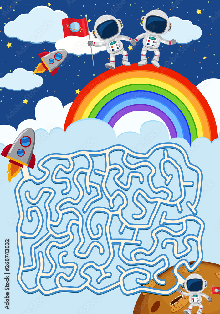 A maze game template A maze game template