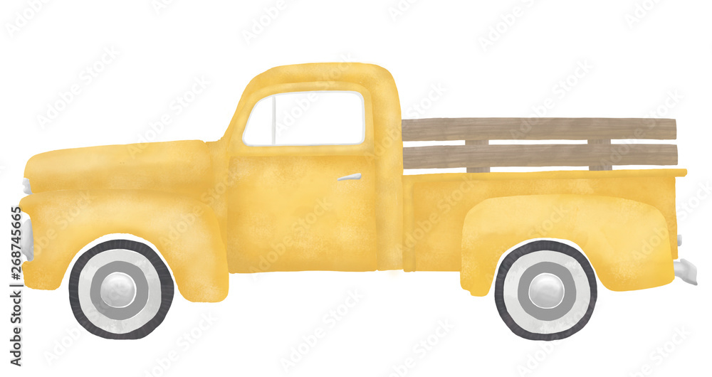 Old Farm Truck Amazadesign