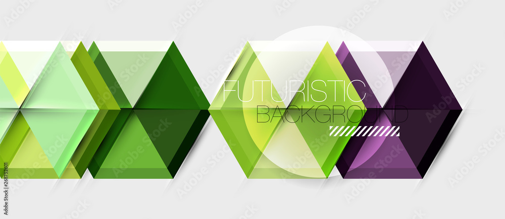 Hexagon vector business presentation or brochure template, technology modern design