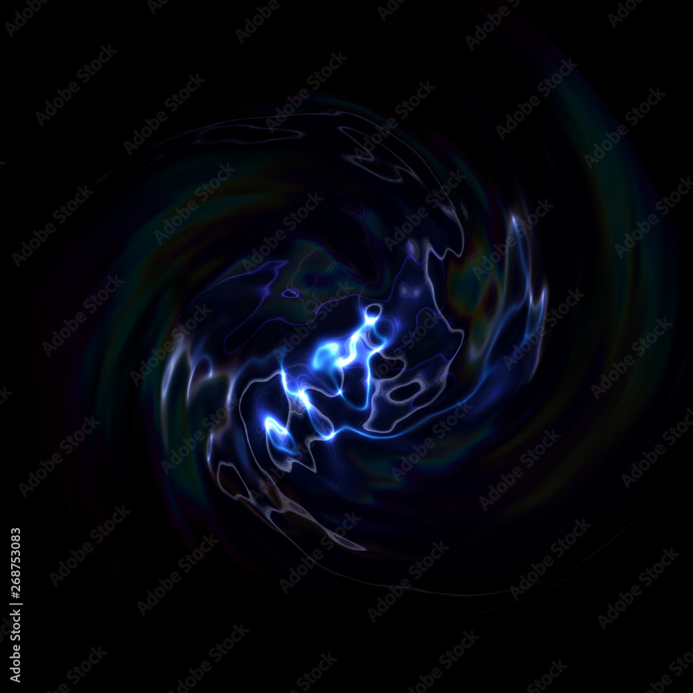 Naklejka premium twist flare with rays
