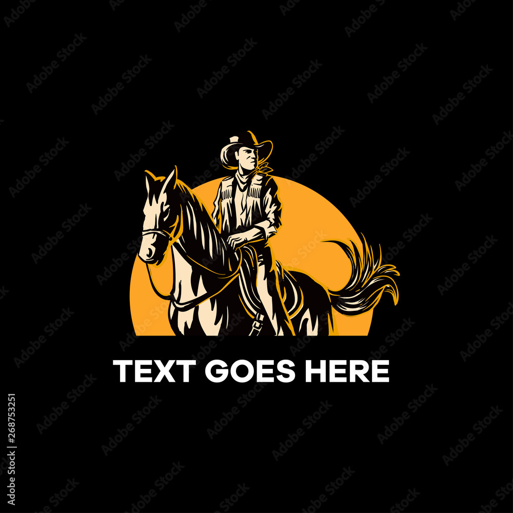 cowboy and horse cowboy and horse