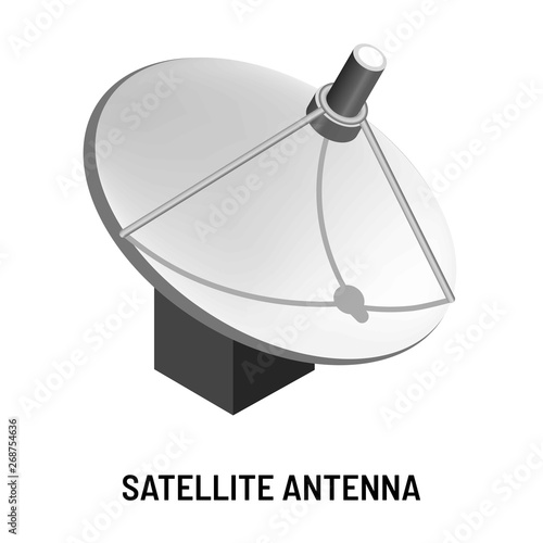 Satellite antenna TV channels provision and telecommunication isolated device