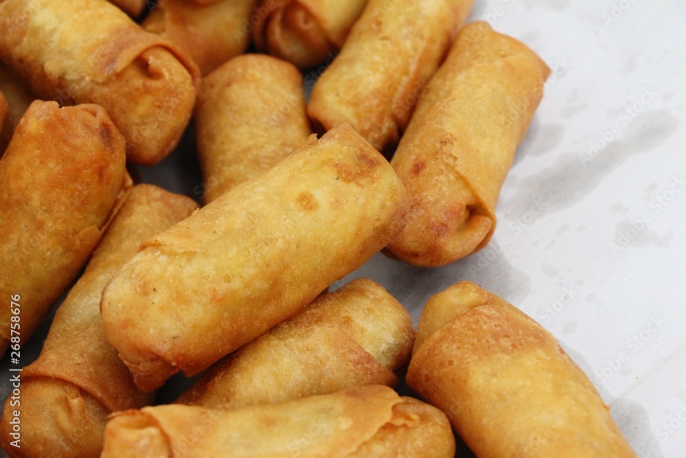 fried spring rolls traditional for appetizer food fried spring rolls traditional for appetizer food