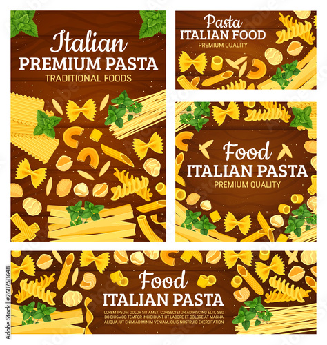 Italian pasta dish cooking spices and ingredients