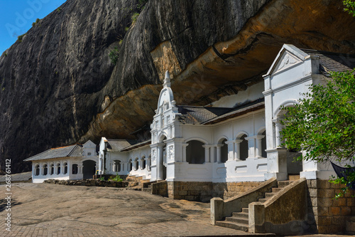 Sri Lanka Dambulla cave temple photo