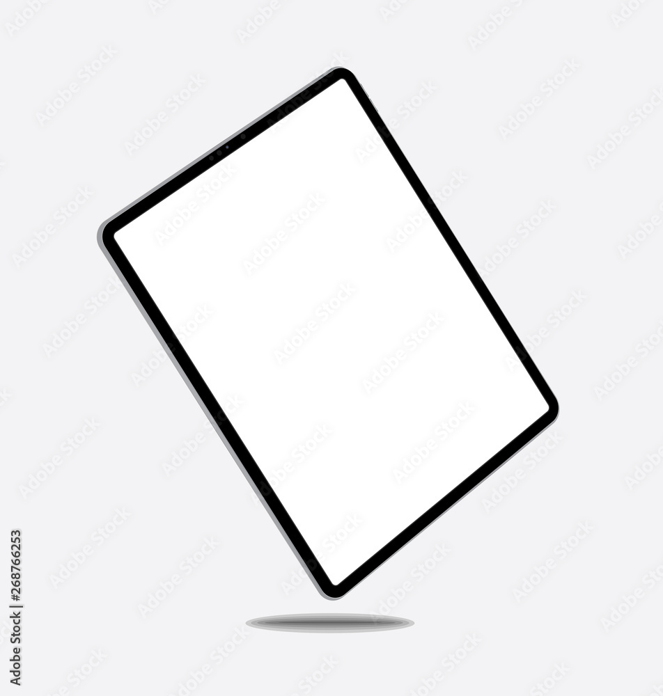blank computer tablet for mockup vector eps 10 blank computer tablet for mockup vector eps 10