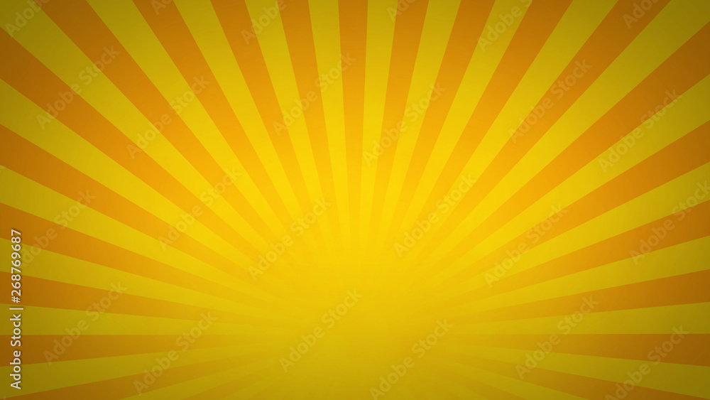 Yellow and Red Sunburst Illustrated Graphic Background Yellow and Red Sunburst Illustrated Graphic Background