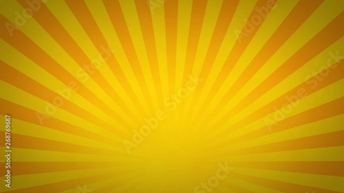 Wallpaper Mural Yellow and Red Sunburst Illustrated Graphic Background Torontodigital.ca