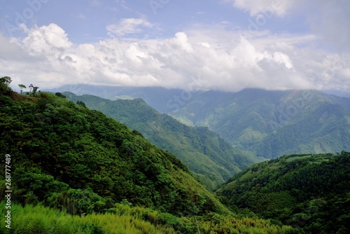 Mountain landscape-Mountain View Resort in the Hsinchu,Taiwan.