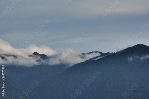 Mountain landscape-Mountain View Resort in the Hsinchu,Taiwan.