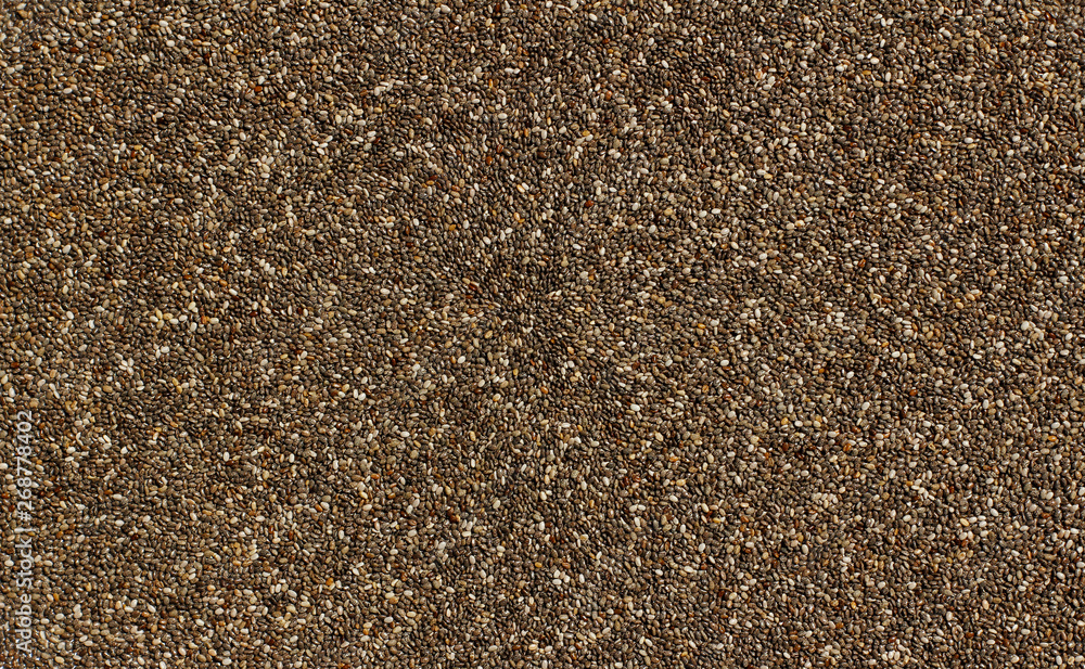 Chia seed texture. Solid pattern background. Chia seed texture. Solid pattern background.