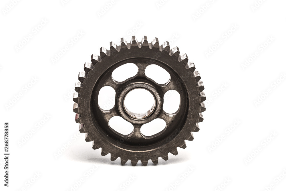 Various car parts and accessories, isolated on white background - Image Various car parts and accessories, isolated on white background - Image