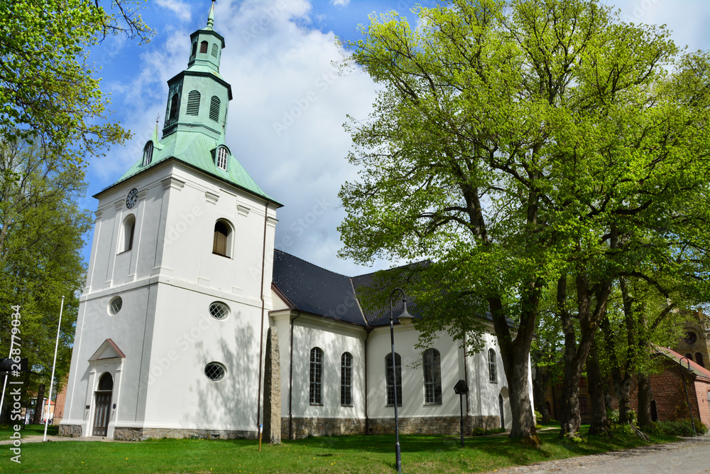 kościół w  Gamle Fredrikstad, Norwegia
