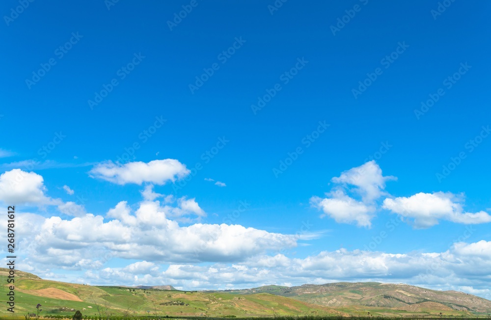 Beautiful Sicilian Scenery, Caltanissetta, Italy, Europe Beautiful Sicilian Scenery, Caltanissetta, Italy, Europe