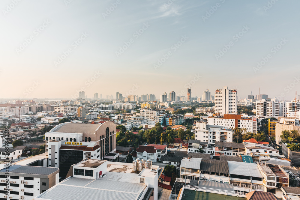 building in Bangkok of Thailand