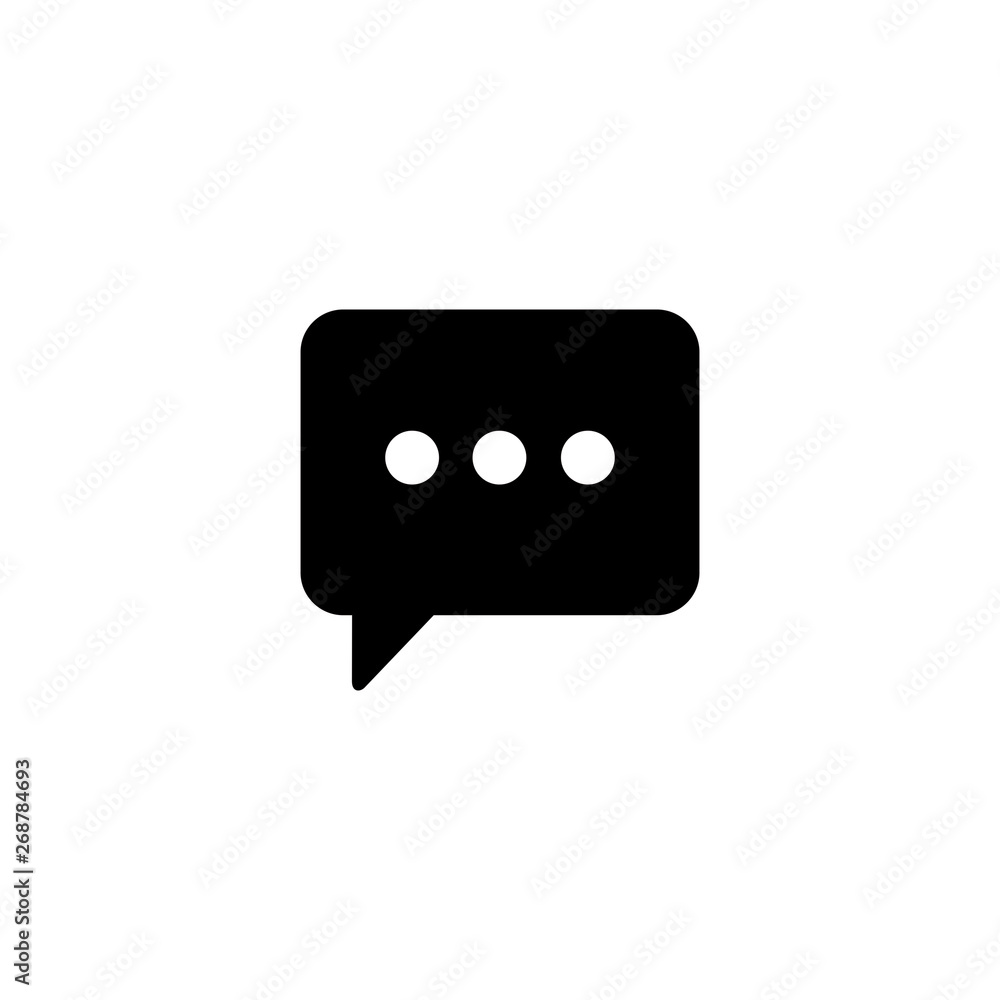 Chat icon vector Chat icon vector