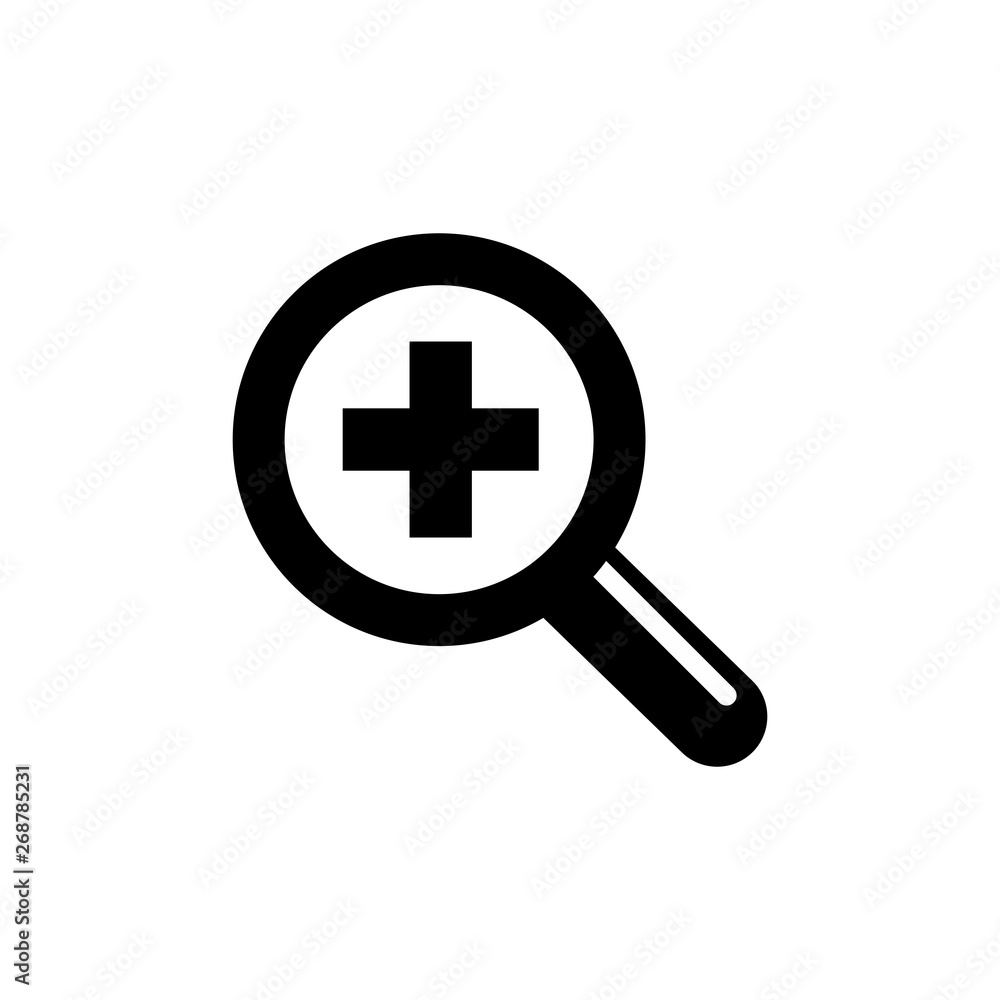 Zoom in, Zoom out icon vector Zoom in, Zoom out icon vector