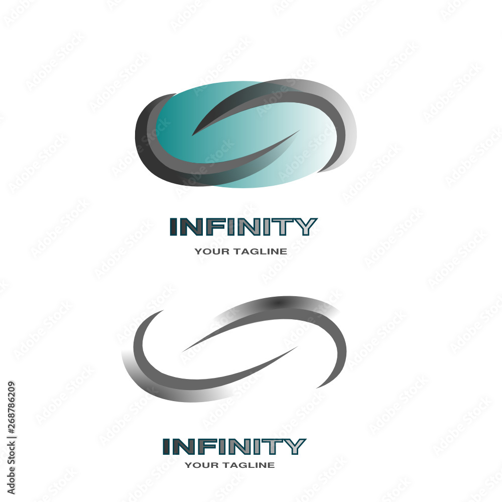 Infinity logo vector Infinity logo vector
