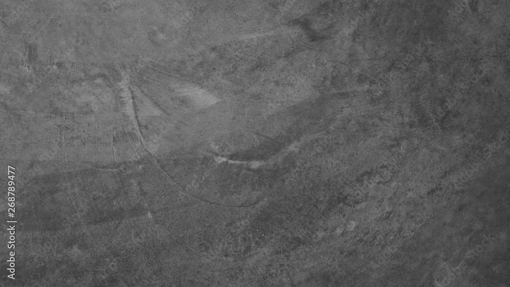 Naklejka premium grey concrete wall background, cement floor