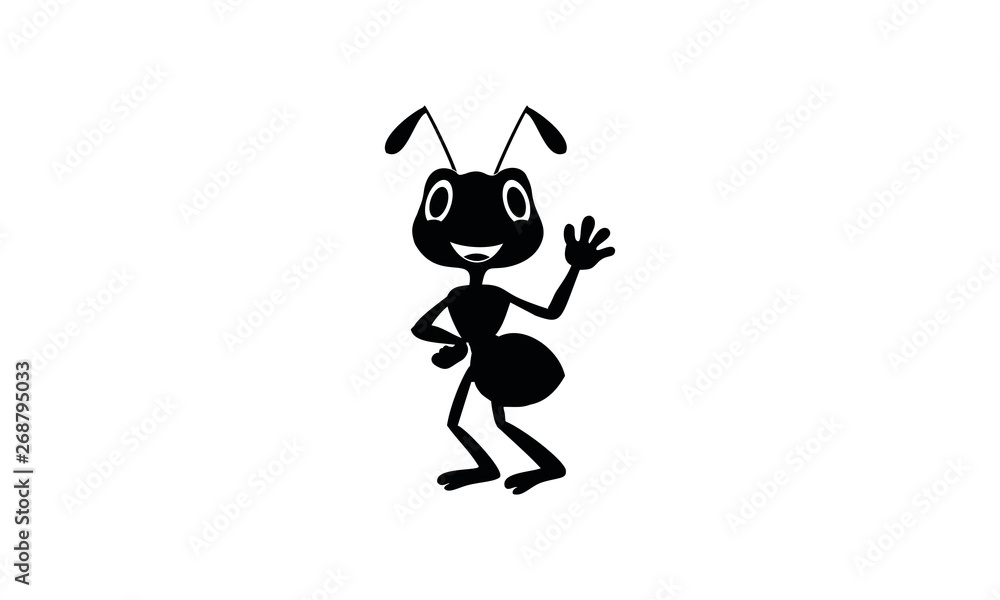 Ant vector icon Ant vector icon