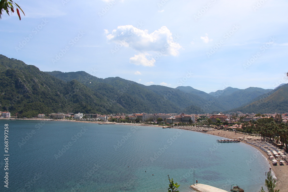 Obraz premium Panoramablick auf Icmeler