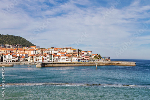 Lekeitio maritime town in the coast of Bizkaia, Spain