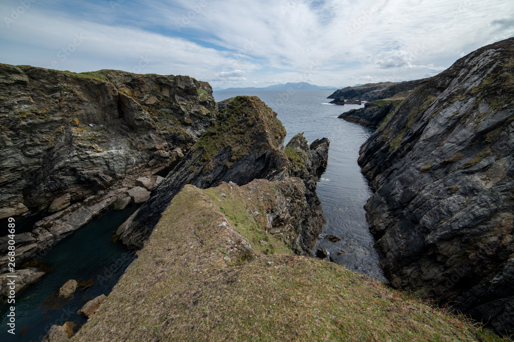 the most beautiful island in Ireland : INISHBOFIN