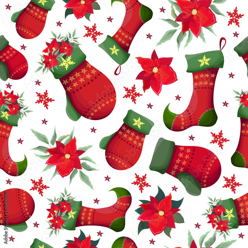 christmas seamless pattern