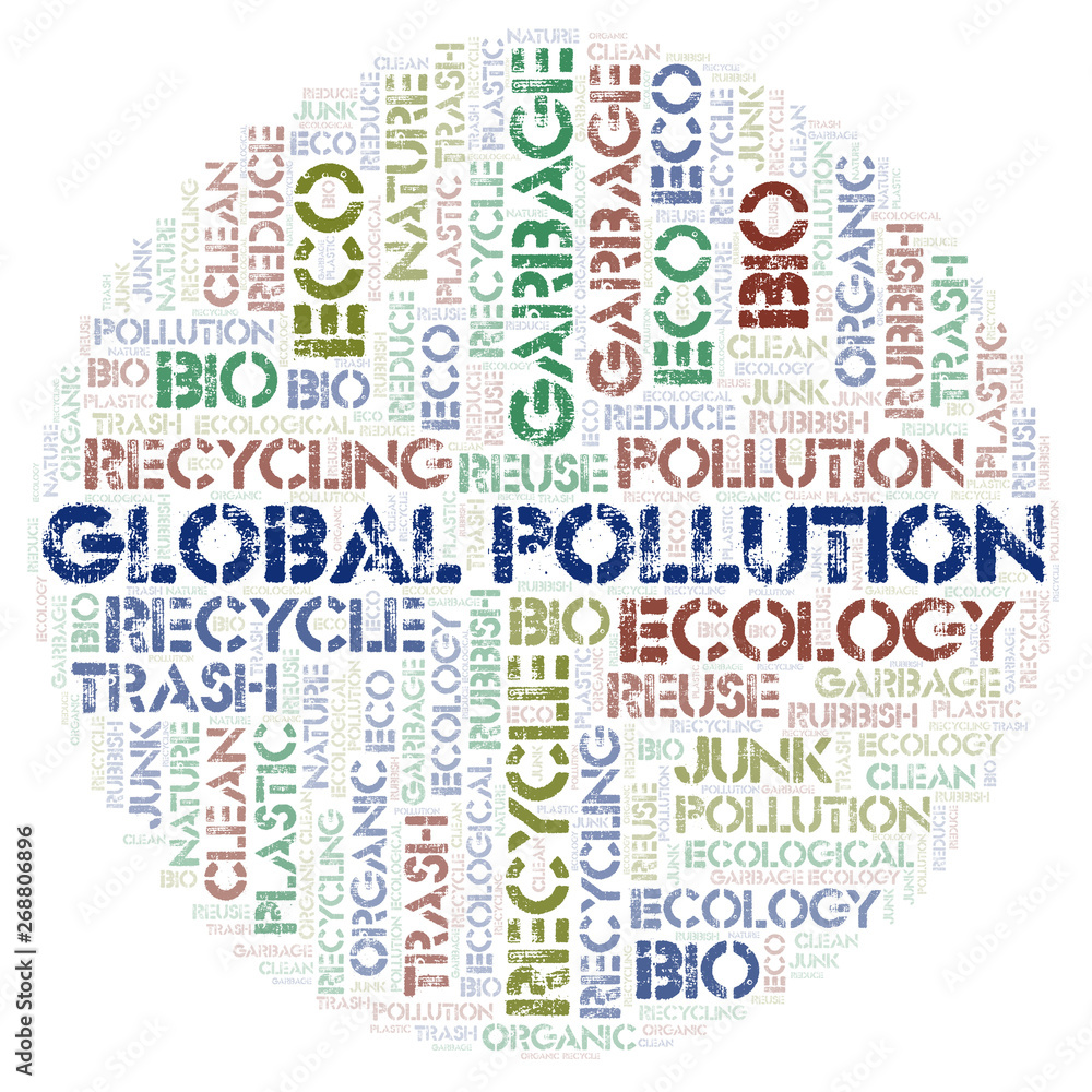 Global Pollution word cloud. Global Pollution word cloud.