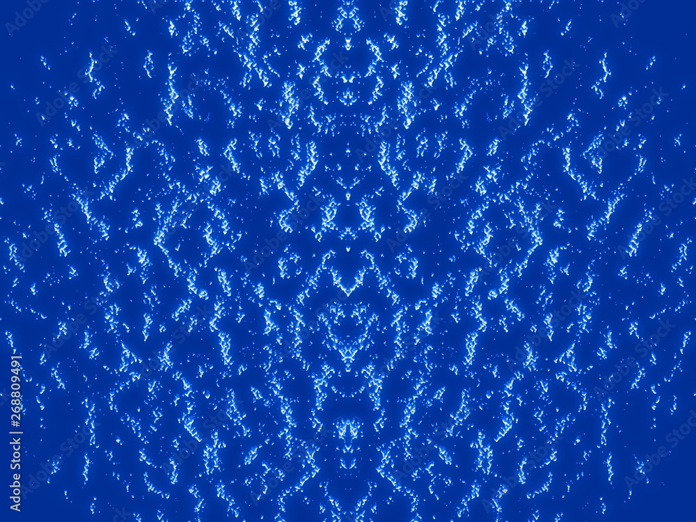 Obraz premium ornate blue background