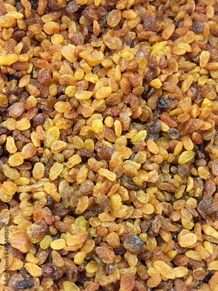 Raisins, dry grape backgrounds Raisins, dry grape backgrounds